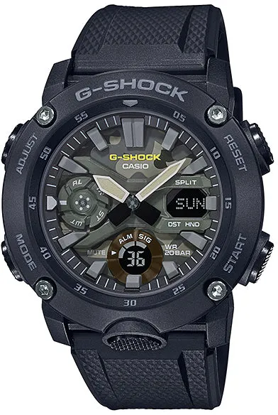 GS Watch Alarm Camouflage Mens