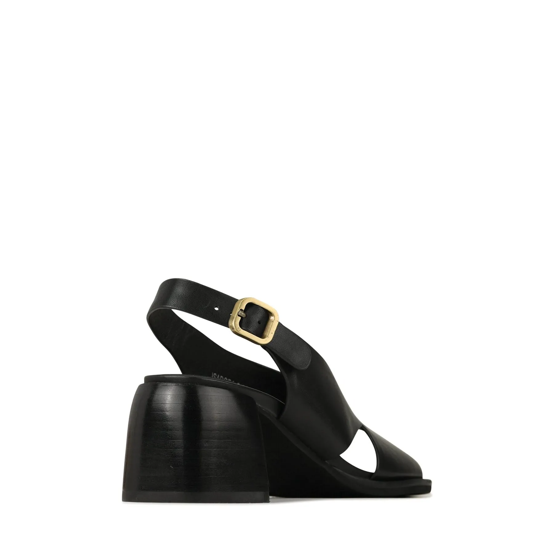 ISADORA BLOCK HEEL SANDALS LEATHER