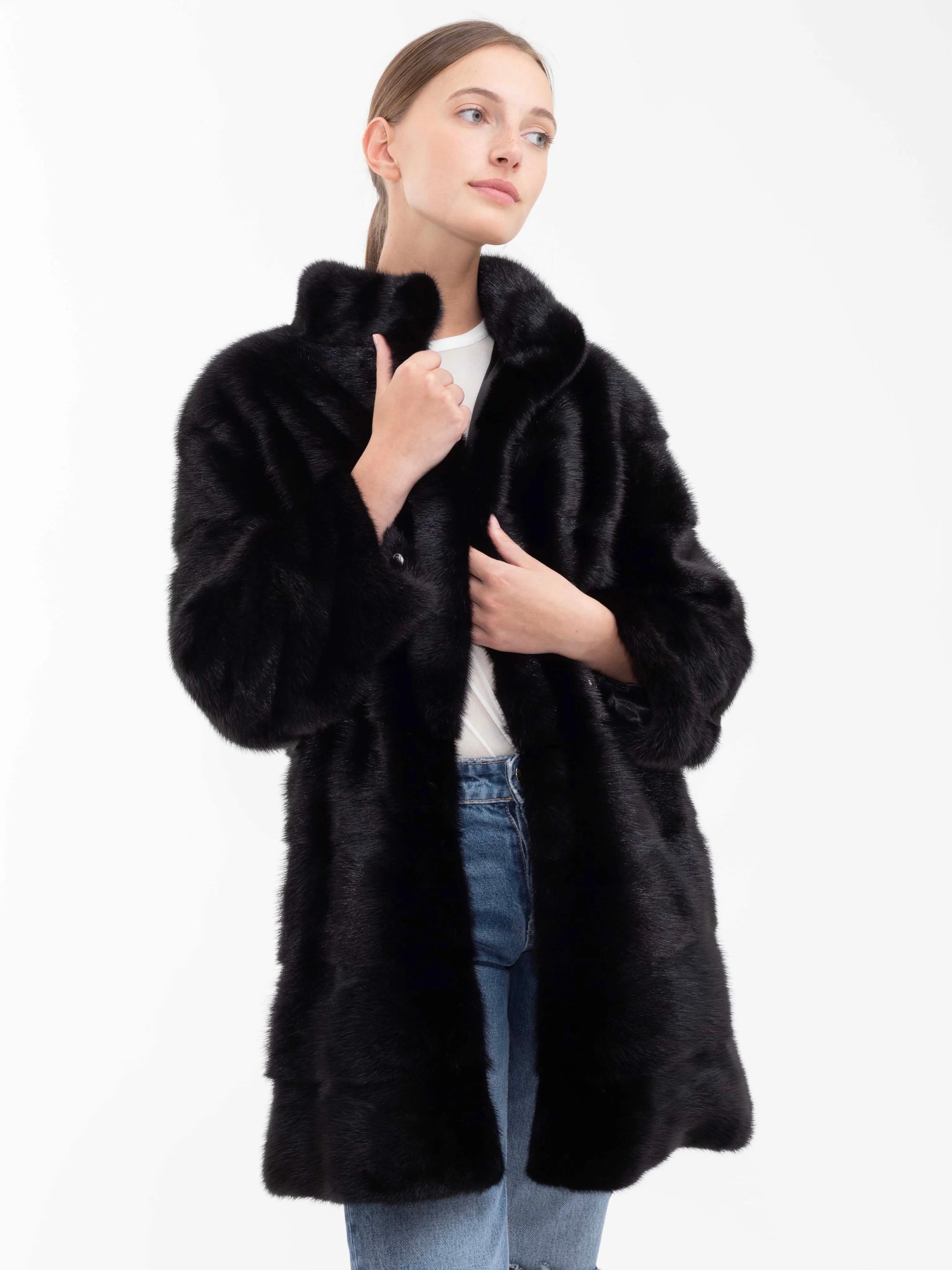 Jona Coat Black