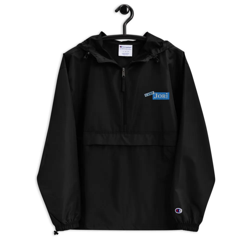 Jori Embroidered Champion Packable Windbreaker