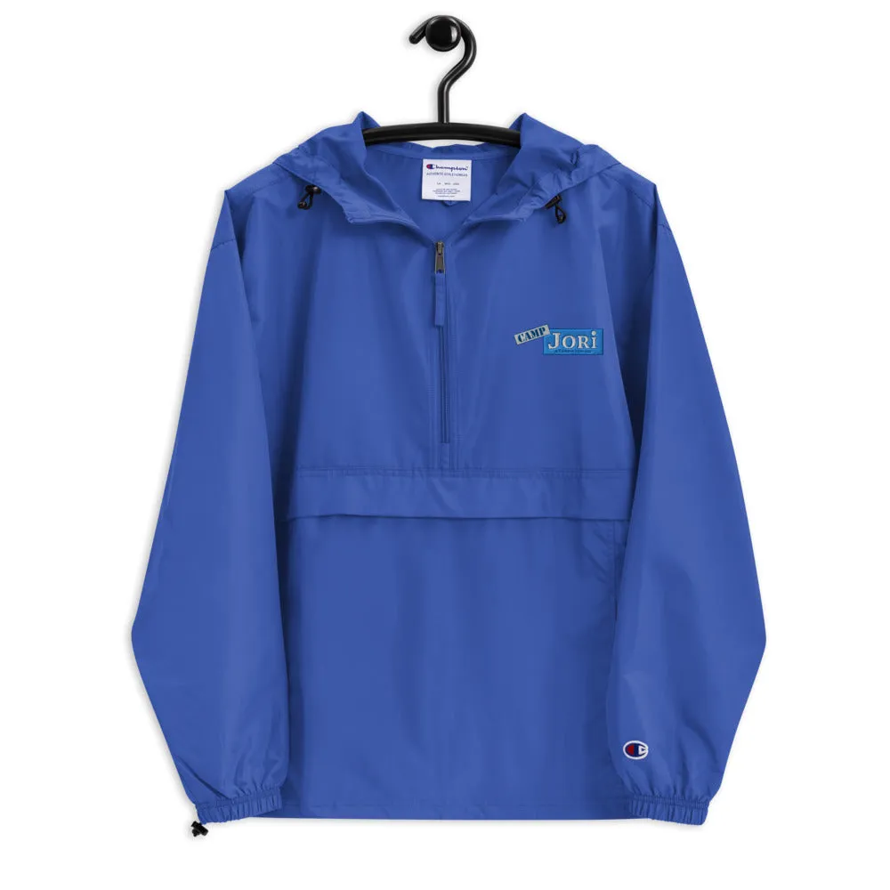 Jori Embroidered Champion Packable Windbreaker