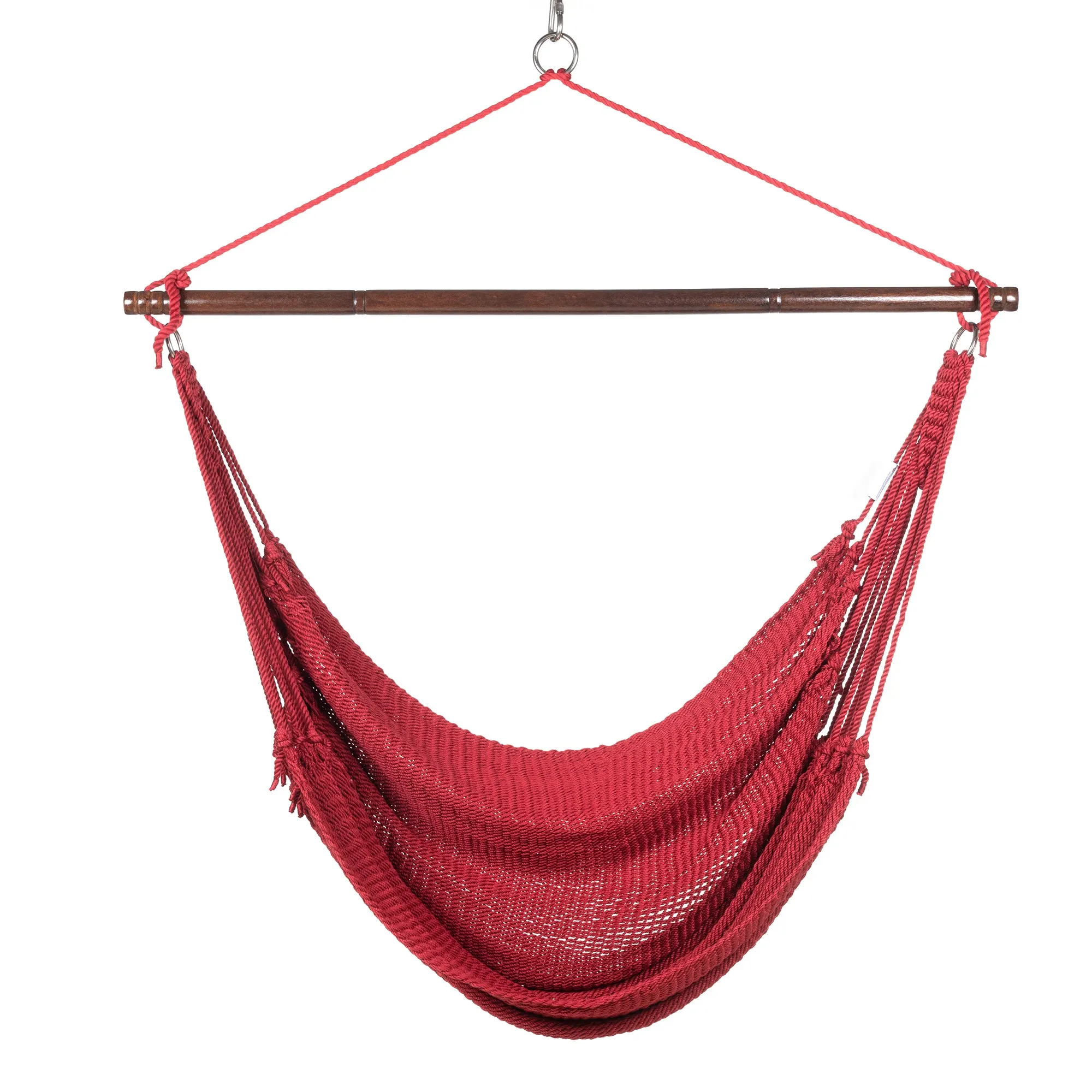 Jumbo Caribbean Hammock Chair - Red