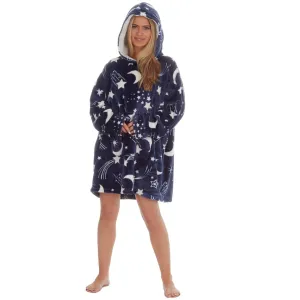 Ladies Oversized Huggable Hoodie Blanket with Big Hood