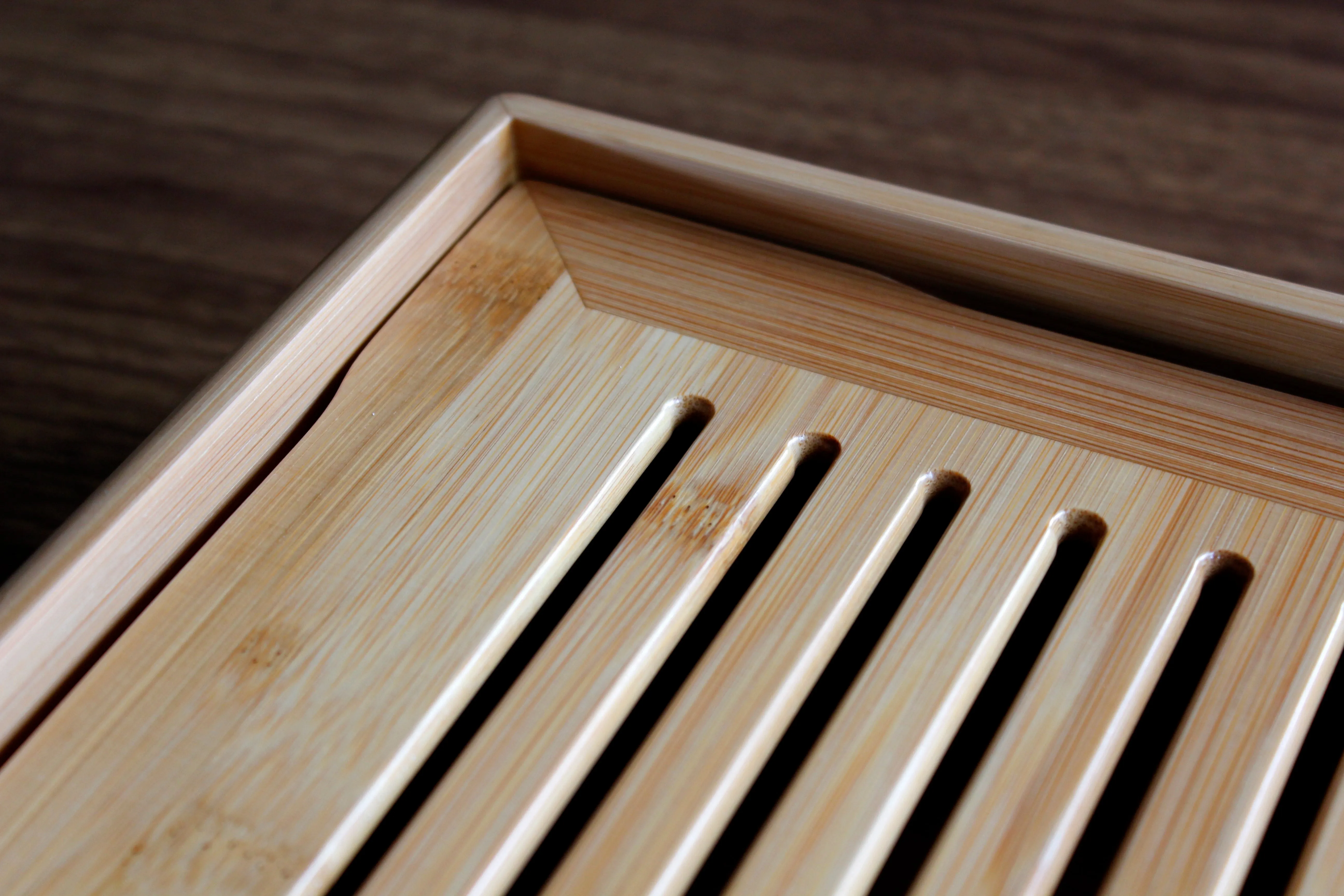 Large Bamboo Tea Tray