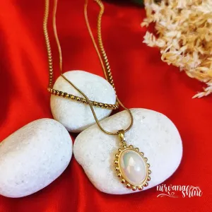 Layered Moonstone Necklace