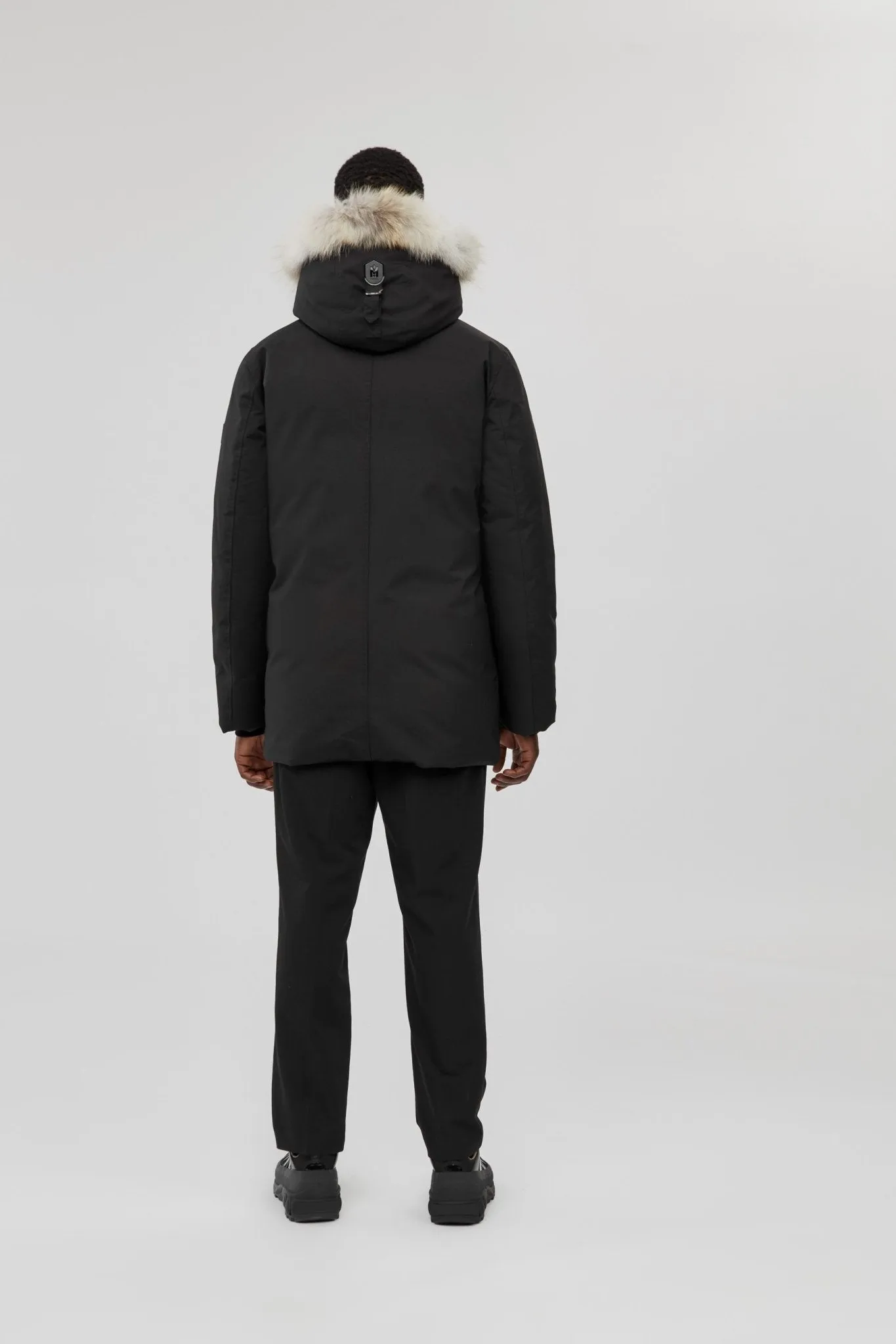 MACKAGE EDWARD-C 2-in-1 Down Parka With Hooded Bib And Natural Fur