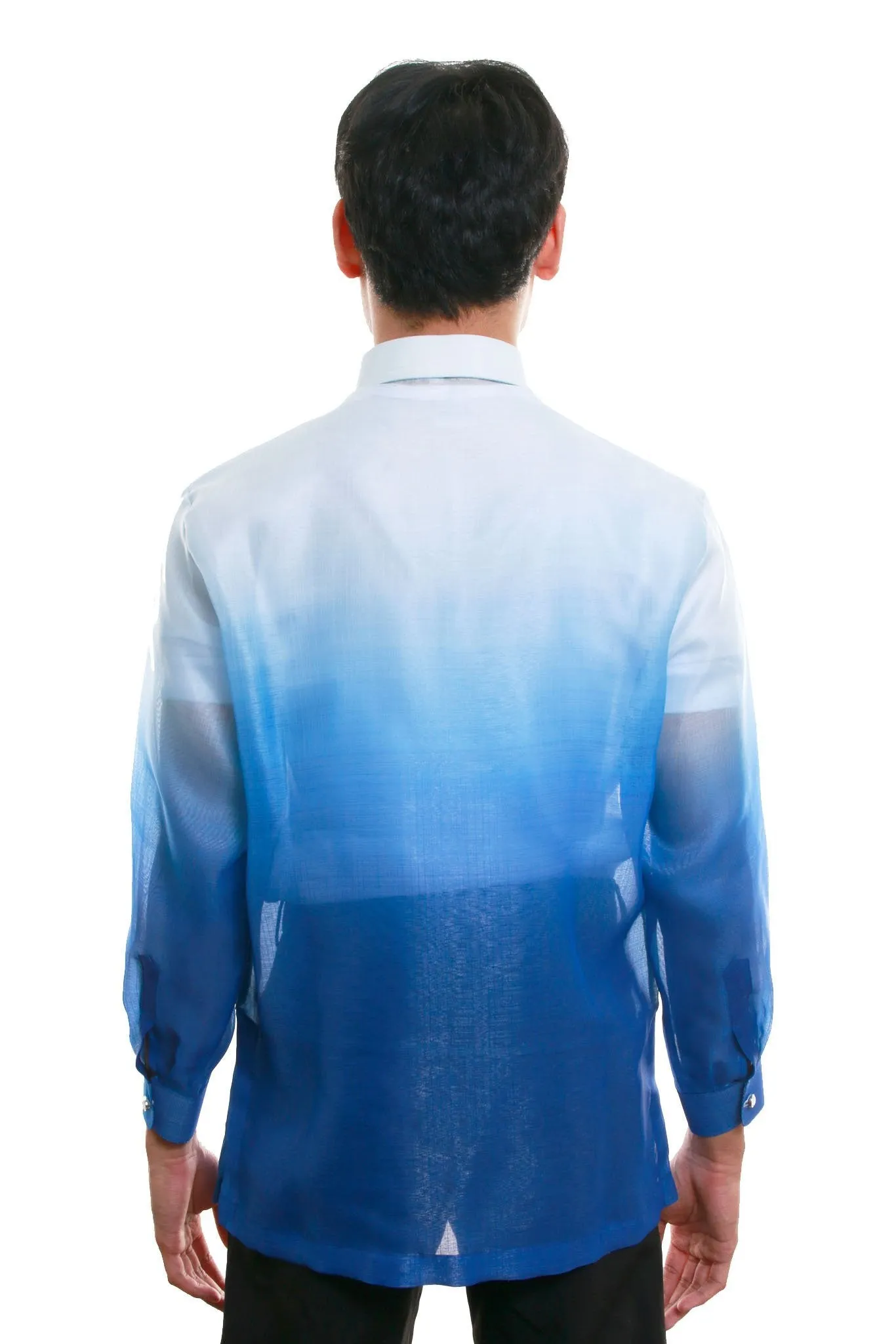 MC07 - MADE-TO-ORDER - Cocoon Pina Barong Tagalog Blue