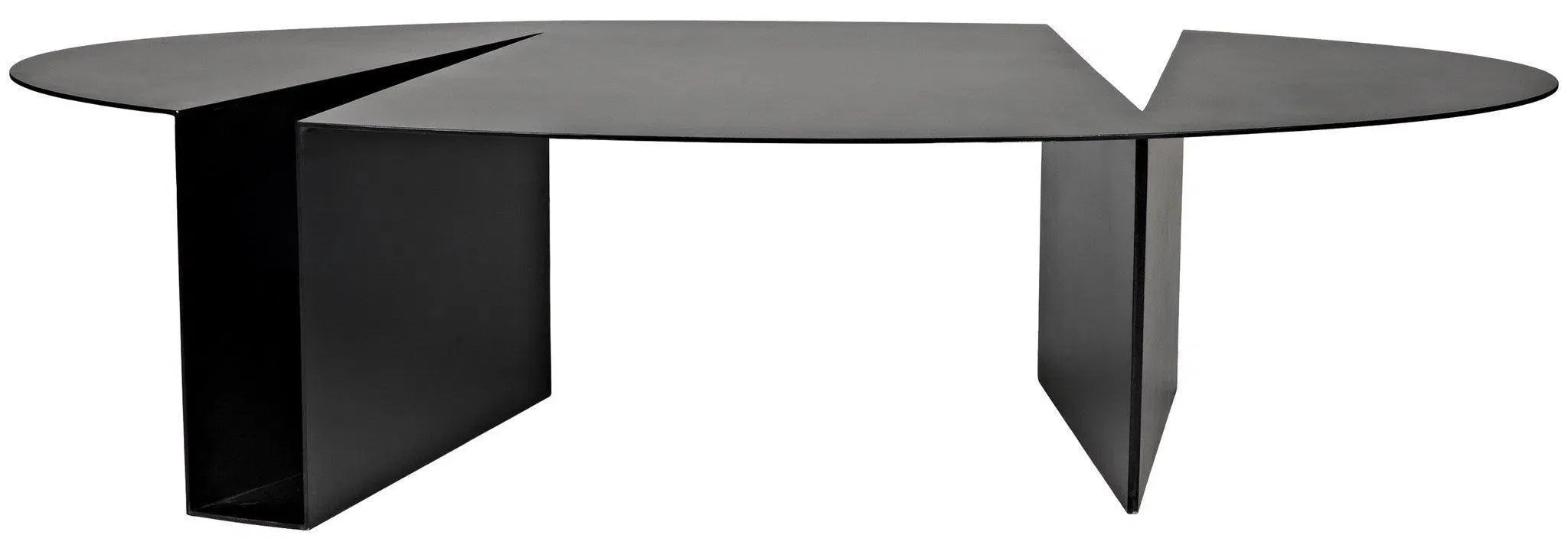 Minerva Coffee Table, Black Steel