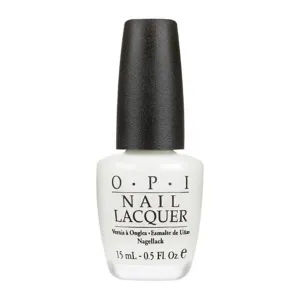 OPI Nail Lacquer, Funny Bunny, White Nail Polish, 0.5 fl oz