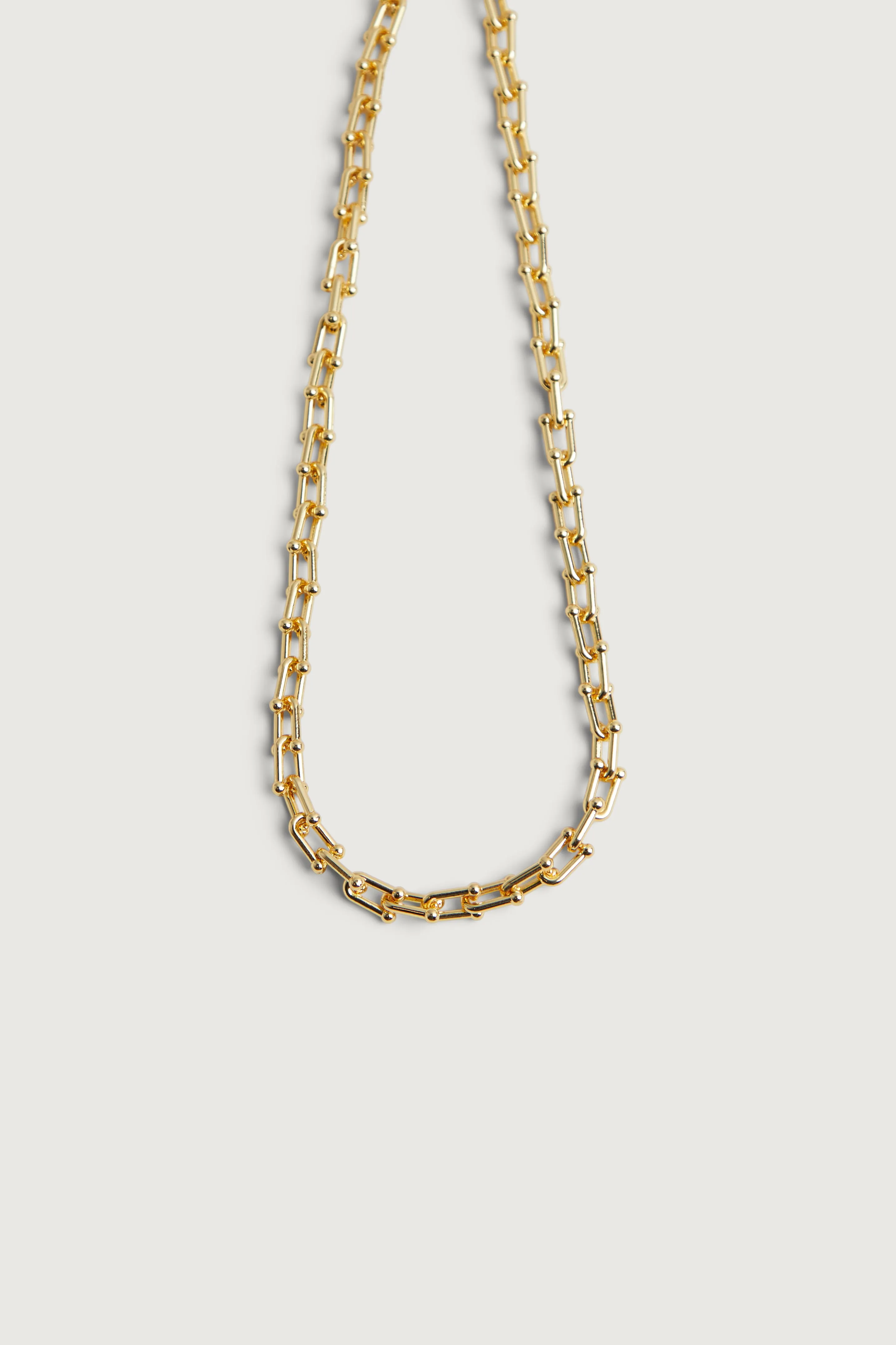 ORGANIC SHAPE CHAIN NECKLACE