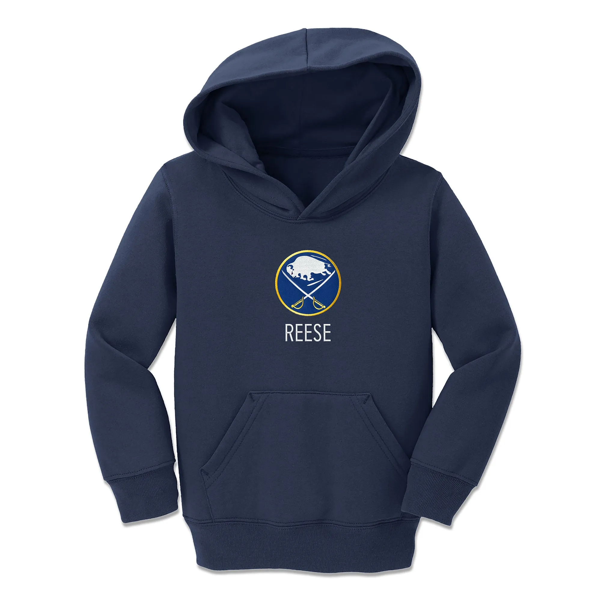 Personalized Buffalo Sabres Toddler Pullover Hooded Sweatshirt