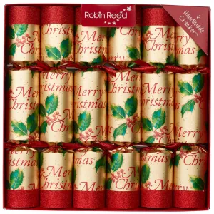 "Merry Christmas" Crackers