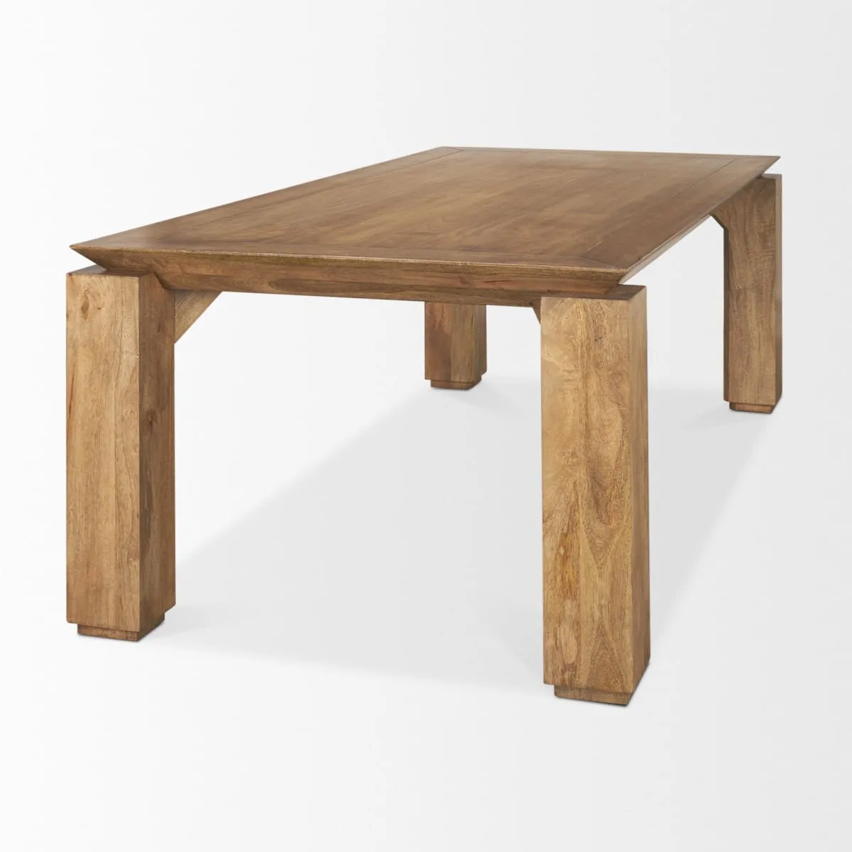 Sapphira Dining Table Brown Wood