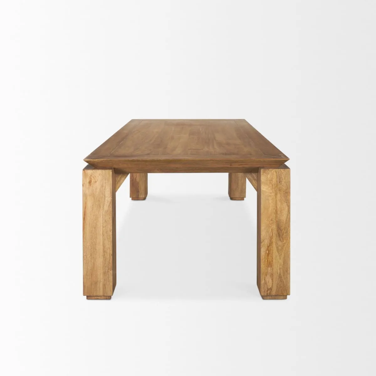 Sapphira Dining Table Brown Wood