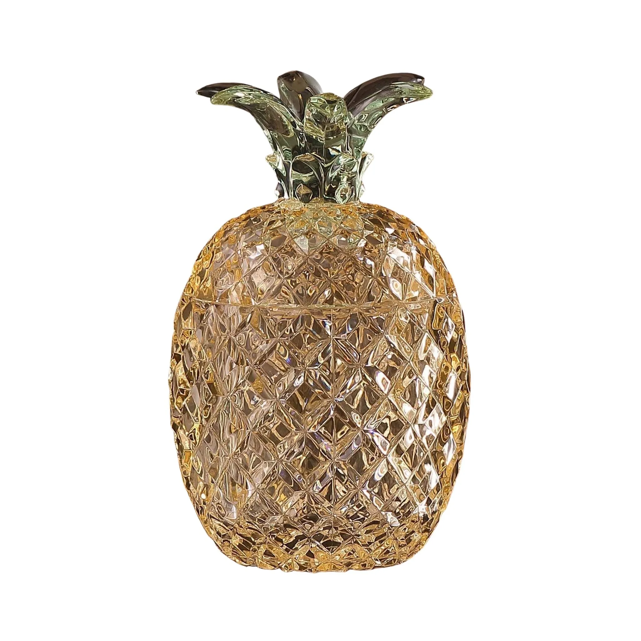 Small Yellow Pineapple Jar