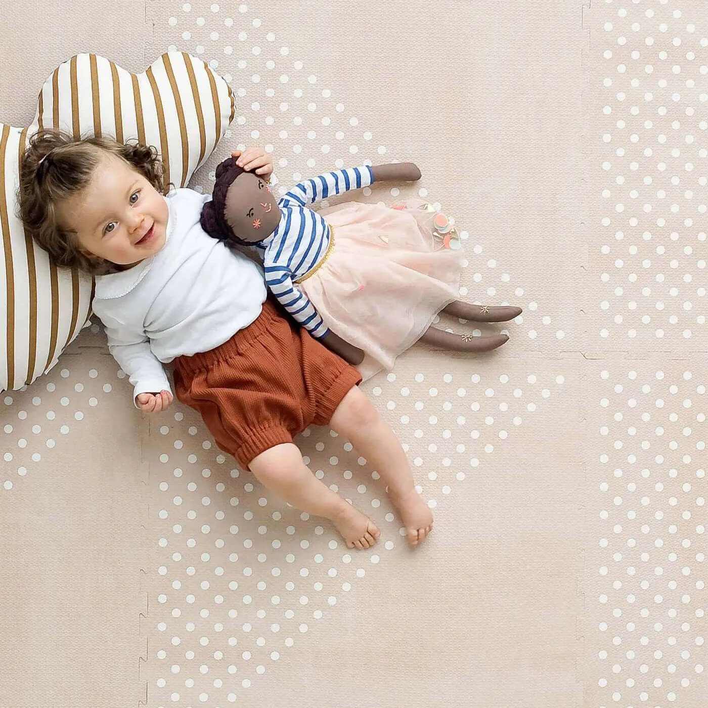 Toddlekind Premium Foam Playmats | Earth - Clay