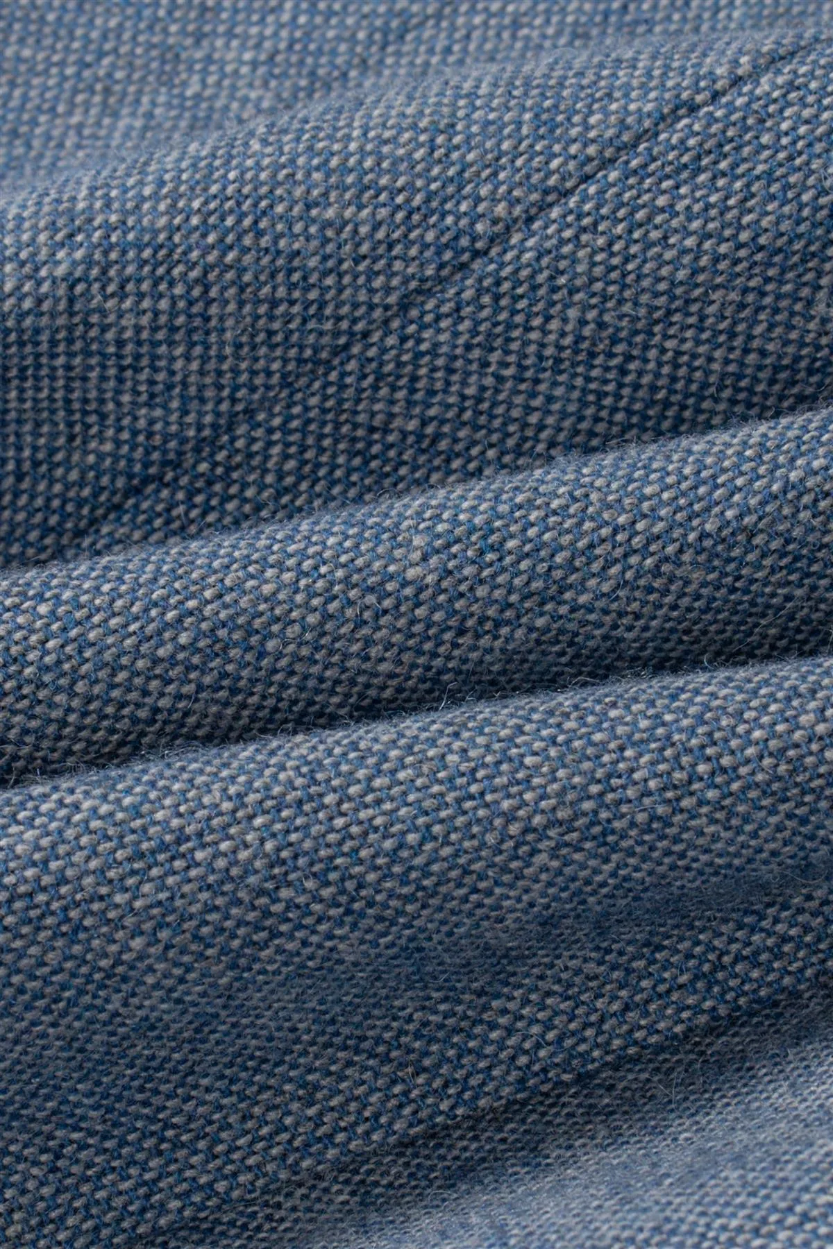 Wells Blue Tweed Waistcoat