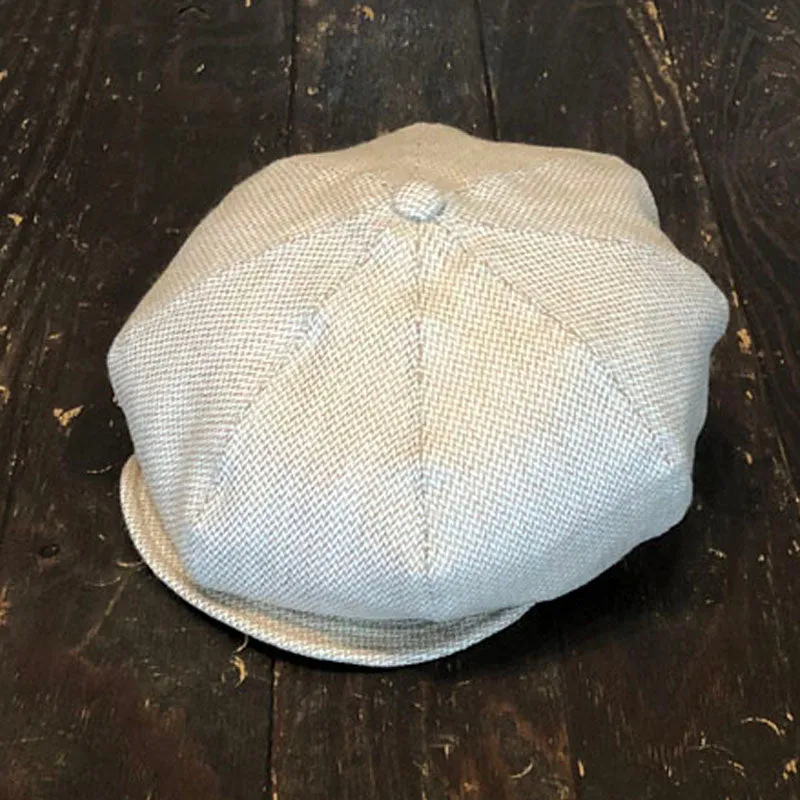 Wool  Herringbone Casquette